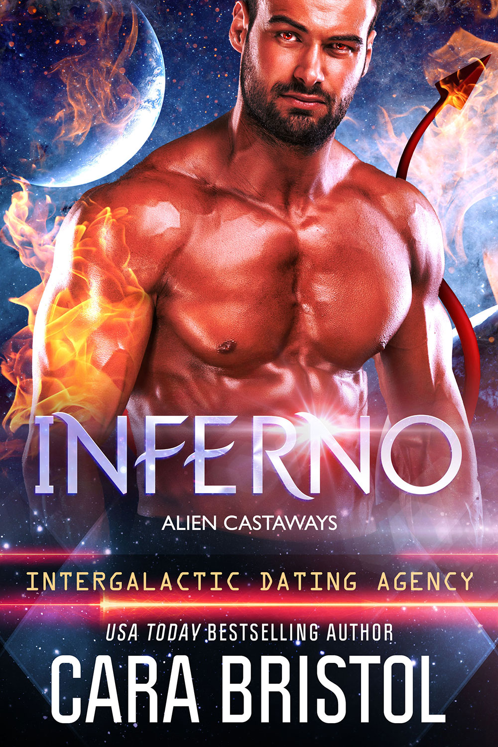 Inferno: Alien Castaways 5 (Intergalactic Dating Agency) Cover Image